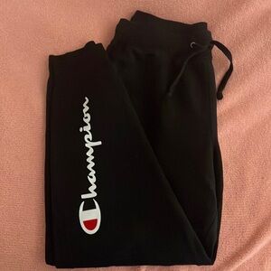 Black Champion Sweatpants